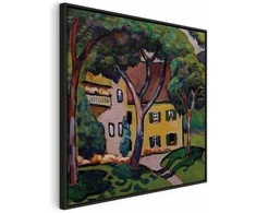 Artgeist Paveikslas - August Macke – Staudacherhaus in Tegernsee