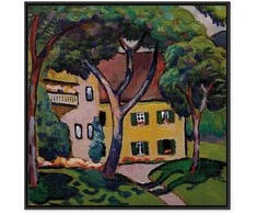 Artgeist Paveikslas - August Macke – Staudacherhaus in Tegernsee