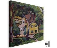 Artgeist Paveikslas - August Macke – Staudacherhaus in Tegernsee