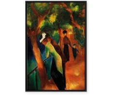 Artgeist Paveikslas - August Macke – Sunny Path