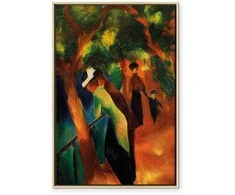 Artgeist Paveikslas - August Macke – Sunny Path
