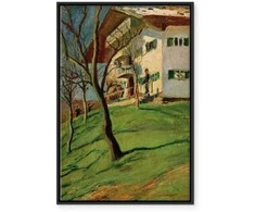 Artgeist Paveikslas - August Macke – Unser Häuschen in Tegernsee
