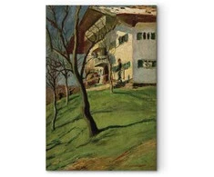 Artgeist Paveikslas - August Macke – Unser Häuschen in Tegernsee