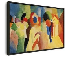 Artgeist Paveikslas - August Macke – With a Geltona Jacket