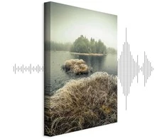 Artgeist Paveikslas - Autumn in the Wetlands (1 Part) Vertical