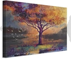 Artgeist Paveikslas - Autumn Sketches (1 Part) Wide