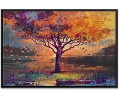 Artgeist Paveikslas - Autumn Sketches (1 Part) Wide