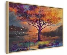 Artgeist Paveikslas - Autumn Sketches (1 Part) Wide