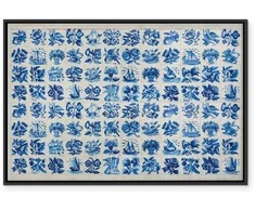 Artgeist Paveikslas - Azulejos tiles – traditional Portuguese ceramic tiles
