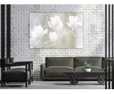 Artgeist Paveikslas - Baltas Magnolias (1 Part) Wide