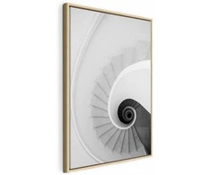 Artgeist Paveikslas - Baltas Stairs (1 Part) Vertical