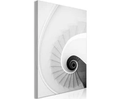 Artgeist Paveikslas - Baltas Stairs (1 Part) Vertical