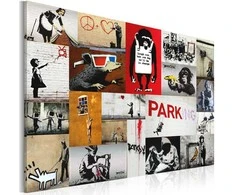Artgeist Paveikslas - Banksy - collage