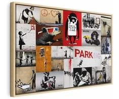 Artgeist Paveikslas - Banksy - collage