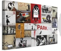 Artgeist Paveikslas - Banksy - collage