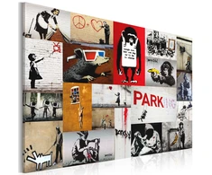 Artgeist Paveikslas - Banksy - collage