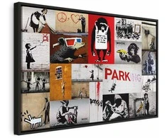 Artgeist Paveikslas - Banksy - collage