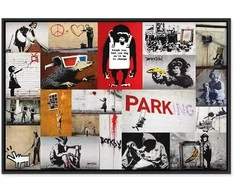 Artgeist Paveikslas - Banksy - collage
