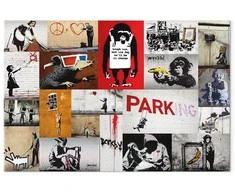 Artgeist Paveikslas - Banksy - collage
