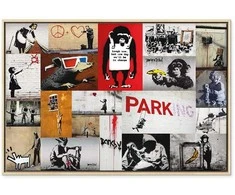 Artgeist Paveikslas - Banksy - collage