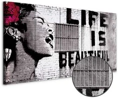 Artgeist Paveikslas - Banksy: Life is Beautiful