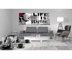 Artgeist Paveikslas - Banksy: Life is Beautiful