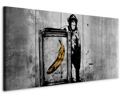 Artgeist Paveikslas - Banksy: Monkey with Frame