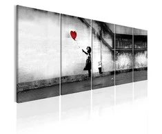Artgeist Paveikslas - Banksy: Runaway Balloon