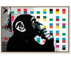 Artgeist Paveikslas - Banksy The Thinker Monkey
