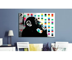 Artgeist Paveikslas - Banksy The Thinker Monkey