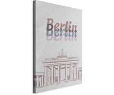 Artgeist Paveikslas - Berlin in Watercolours (1 Part) Vertical