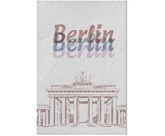 Artgeist Paveikslas - Berlin in Watercolours (1 Part) Vertical