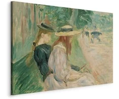 Artgeist Paveikslas - Berthe Morisot – Sur un banc de Bois de Boulogne