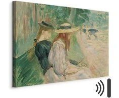 Artgeist Paveikslas - Berthe Morisot – Sur un banc de Bois de Boulogne