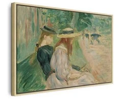 Artgeist Paveikslas - Berthe Morisot – Sur un banc de Bois de Boulogne