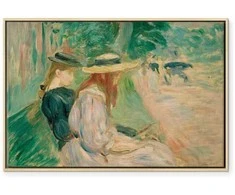 Artgeist Paveikslas - Berthe Morisot – Sur un banc de Bois de Boulogne