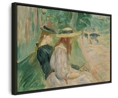 Artgeist Paveikslas - Berthe Morisot – Sur un banc de Bois de Boulogne