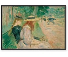 Artgeist Paveikslas - Berthe Morisot – Sur un banc de Bois de Boulogne