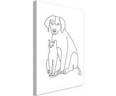 Artgeist Paveikslas - Best Friends (1 Part) Vertical