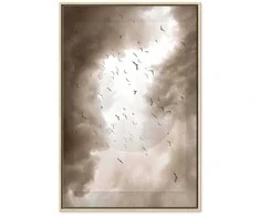 Artgeist Paveikslas - Birds in the Clouds (1 Part) Vertical