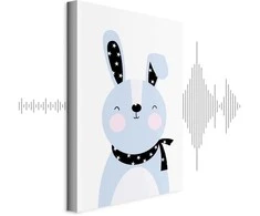 Artgeist Paveikslas - Brave Rabbit (1 Part) Vertical