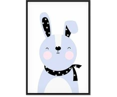 Artgeist Paveikslas - Brave Rabbit (1 Part) Vertical
