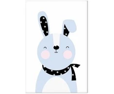 Artgeist Paveikslas - Brave Rabbit (1 Part) Vertical