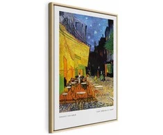 Artgeist Paveikslas - Cafe at Night (1 Part) Vertical