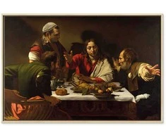 Artgeist Paveikslas - Caravaggio – Supper at Emmaus