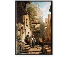 Artgeist Paveikslas - Carl Spitzweg – Im Dachstübchen