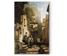 Artgeist Paveikslas - Carl Spitzweg – Im Dachstübchen