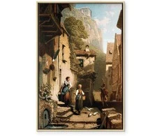 Artgeist Paveikslas - Carl Spitzweg – Im Dachstübchen