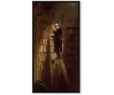 Artgeist Paveikslas - Carl Spitzweg – The Bookworm