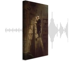 Artgeist Paveikslas - Carl Spitzweg – The Bookworm